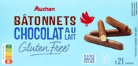 Bâtonnets chocolat au lait