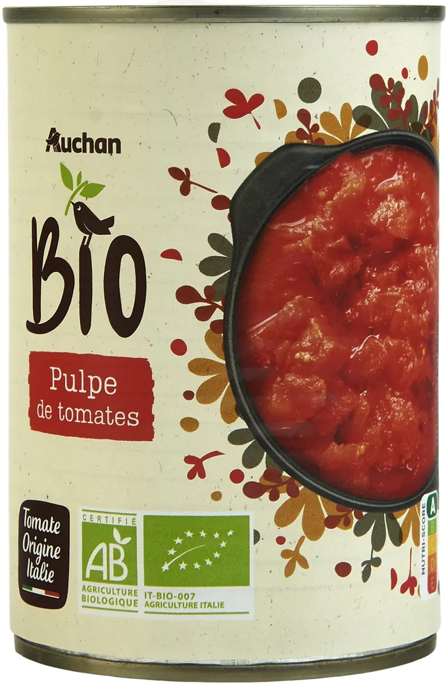 Pulpe de tomates BIO
