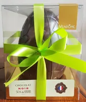 Moulage en chocolat noir