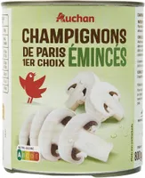 Champignons de Paris émincés 1er choix