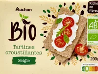Tartines croustillantes seigle
