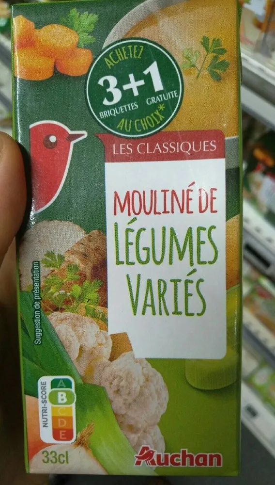 Mouliné de légumes variés