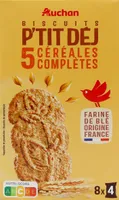 Biscuits P'tit Déj 5 Céréales Complètes