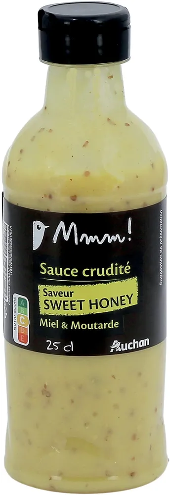 Sauce crudité Moutarde et Miel Saveur Sweet Honey