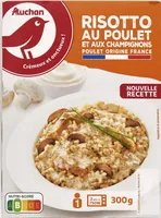 Risotto au poulet et aux champignons