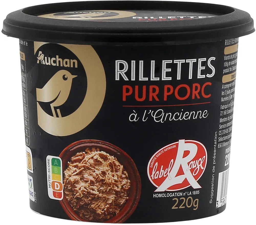 Rillettes du Mans, à l'Ancienne Label Rouge