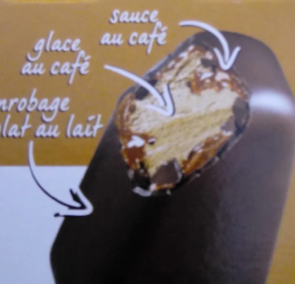 double glace café sauce au café