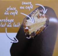 double glace café sauce au café