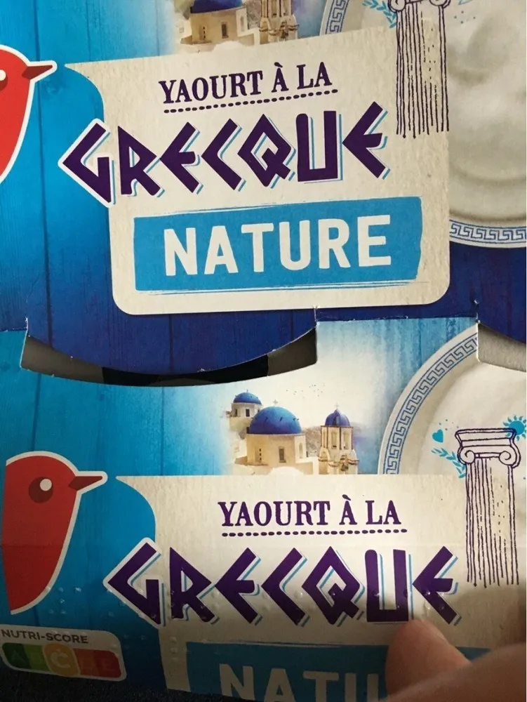 Yaourts à la grecque nature