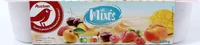 Les mixes saveurs:framboise / fraise / cerise / mangue / pêche / abricot