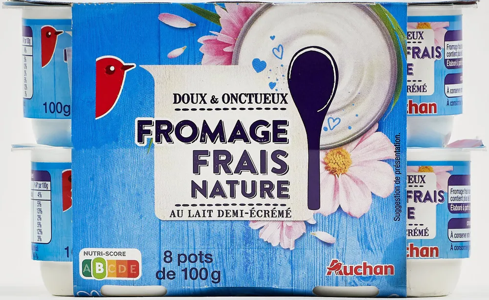Doux et onctueuxfromage fraisdemi ecreme
