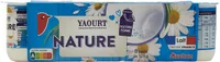 Yaourt nature texture ferme