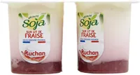 Soja sur lit de fraise
