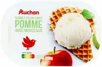 sorbet plein fruit POMMEavec morceaux