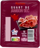 Quart de Jambon sec, sans conservateur, 7 mois d'âge.