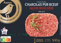Steaks hachés façon bouchère 15% de matières grasses