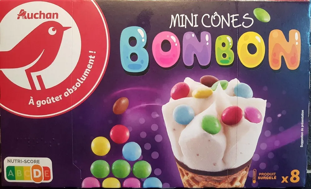 Mini Cônes Bonbon