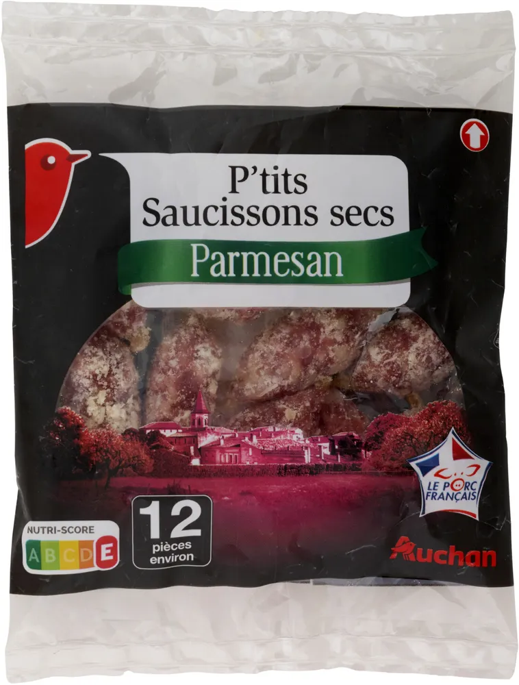 P'tits saucissons secs parmesan