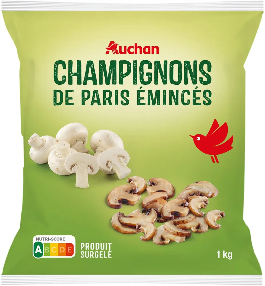 Champignons emincés
