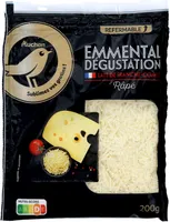 Emmental Dégustation - Lait de Franche-Comté - Râpé