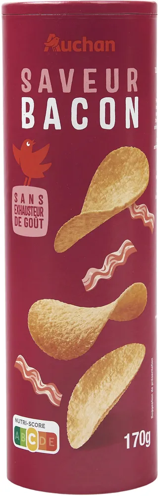 Tuiles saveur bacon