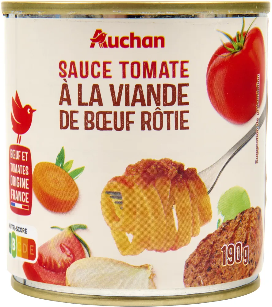 Sauce tomate à la viande de boeuf rôtie