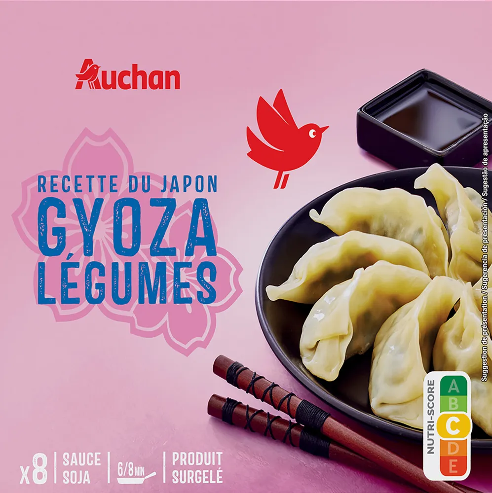 Gyoza aux légumessauce soja