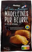 Madeleines pur beurre au sel de Guérande