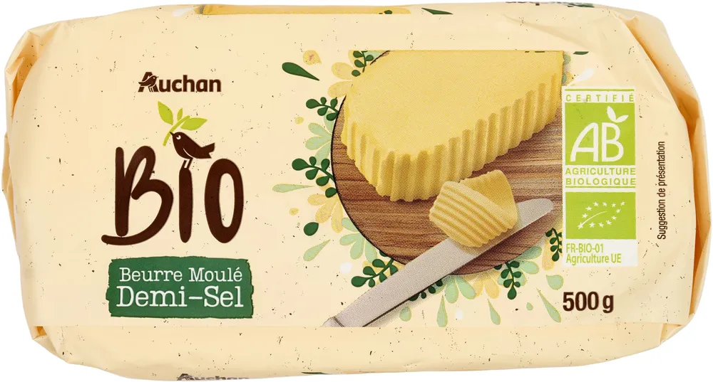 BIOBeurre moulé DEMI-SEL
