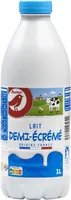 Auchanlait demi-écréméorigine France
