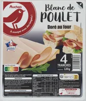 Blanc de poulet doré au four