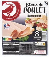 Blanc de poulet doré au four