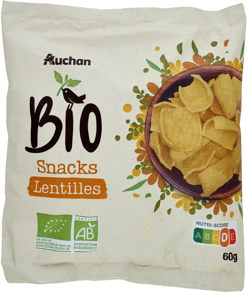Snack lentilles