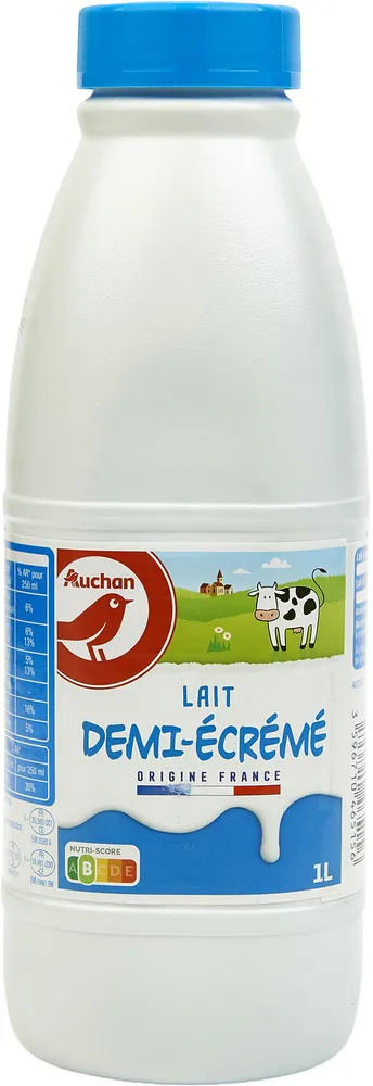 Lait demi-écrémé
