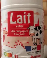 Lait entier des campagnes Françaises