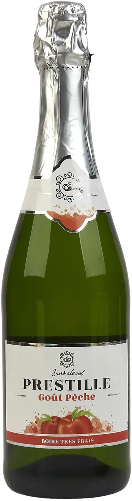 PRESTILLE sans alcool goût pêche