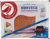 saumon fumé Norvège fumé au bois de hêtre - salage traditionnel