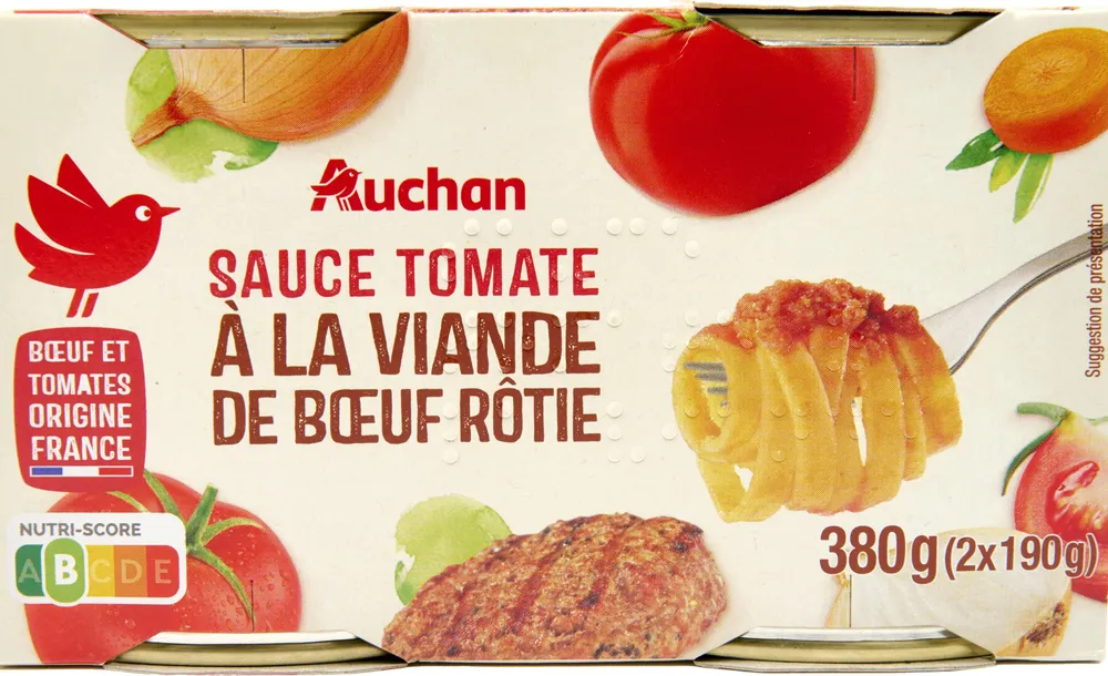 Sauce tomate à la viande de boeuf rôtie