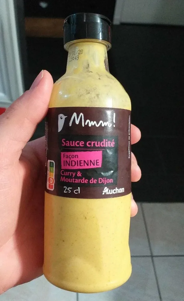 Sauce crudité façon indienne