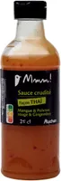 Sauce crudité mangue - poivron rouge gingembre Façon Thaï 25 cl