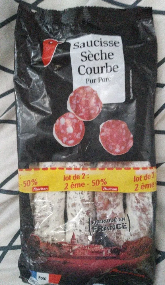 Saucisse sèche courbe