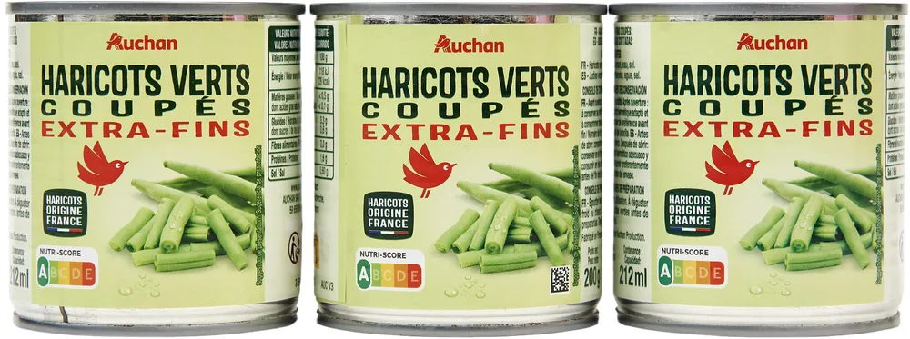 Haricots verts extra-fins coupés