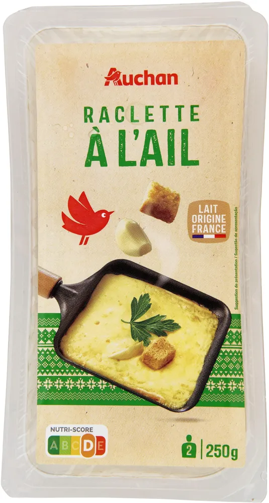Raclette à l'ail