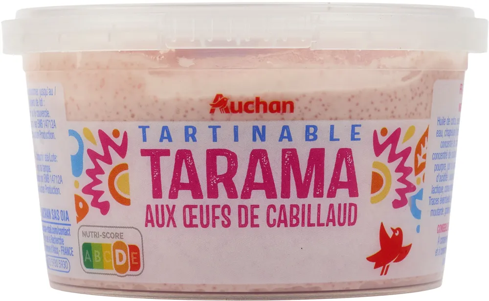 Tarama aux oeufs de cabillaud