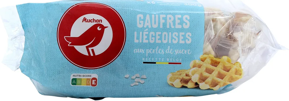 Gaufres liégeoises aux perles de sucre