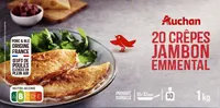 Crêpe jambon fromage