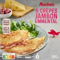 6 Crêpes jambon Emmental