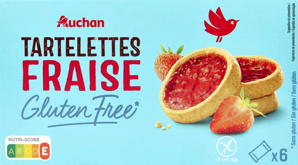 Tartelettes fraise Gluten Free**Sans gluten
