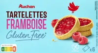 Tartelettes framboise Gluten Free* *Sans gluten