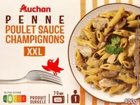 Penne au poulet sauce aux champignons